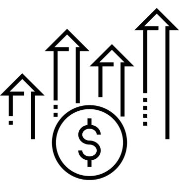 bar çizelgesi vektör simgesi