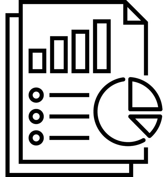 图报告矢量图标 — 图库矢量图片