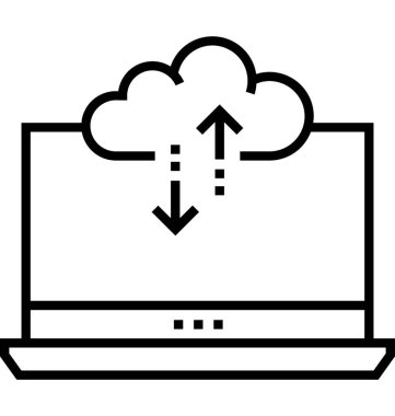 Finansman Platform vektör simgesi