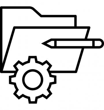Ürün geliştirme vektör simgesi
