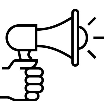 dijital pazarlama vektör simgesi 