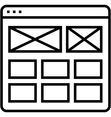 Başlık satırı vektör simgesi 