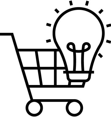 E ticaret vektör simge için çözüm