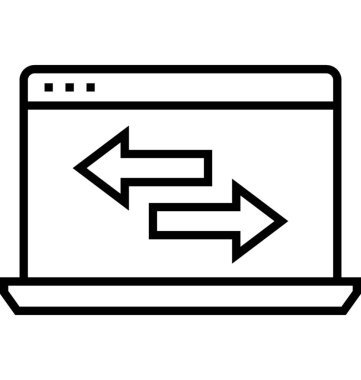 Web sitesi optimizasyonu vektör simge