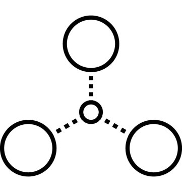 Bağlantı satırı vektör simgesi