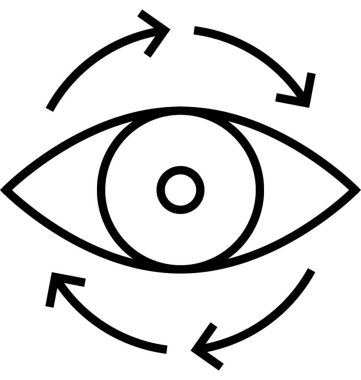 İzleme ve raporlama vektör simgesi