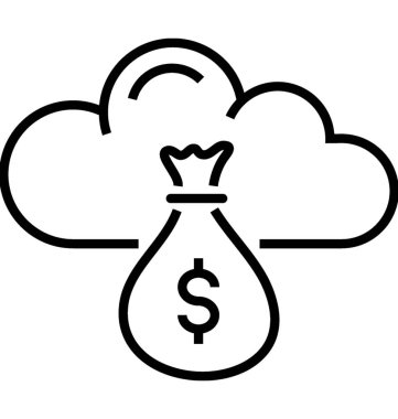 Finansman Platform vektör simgesi