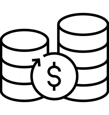 Dönüşüm oranı optimizasyonu vektör simgesi