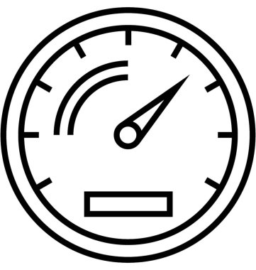 Rating satırı vektör simgesi