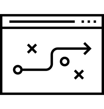 SEO planlama vektör simgesi