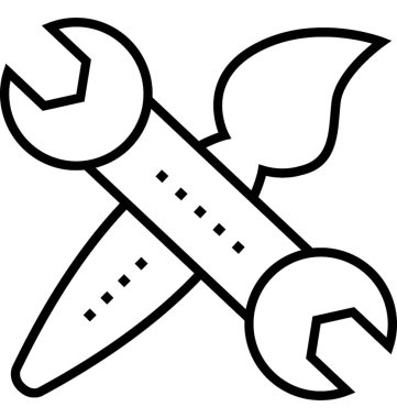 Ürün geliştirme vektör simgesi