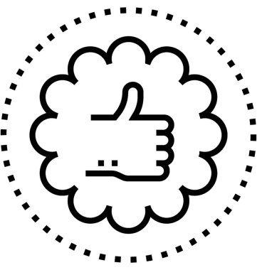 Garanti kalite vektör simgesi