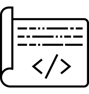 Vektör simge kodlama web