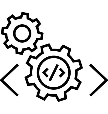 Kalite kodlama vektör simgesi