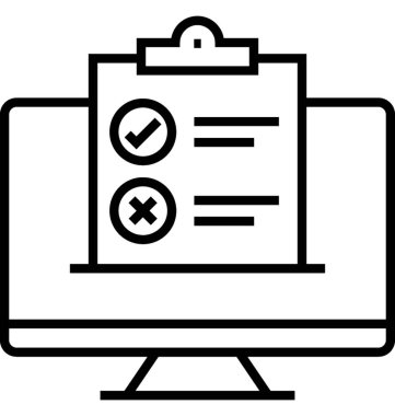 SEO Denetim vektör simgesi