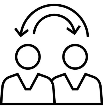 Rekabetçi araştırma vektör simgesi