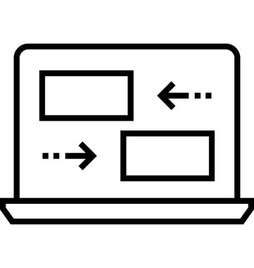 Nesne vektör simge Hizala