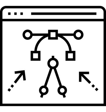 Mükemmellik mod vektör simgesi