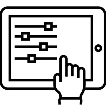 Değişiklik satırı vektör simgesi