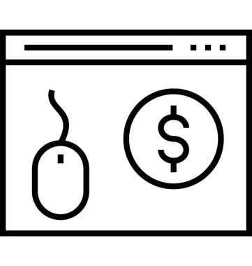 PPC satırı vektör simgesi