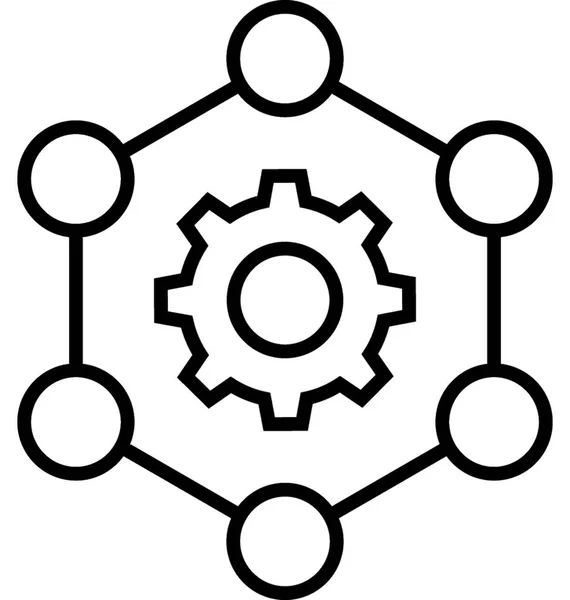 Icône Vectorielle Gestion Contenu — Image vectorielle