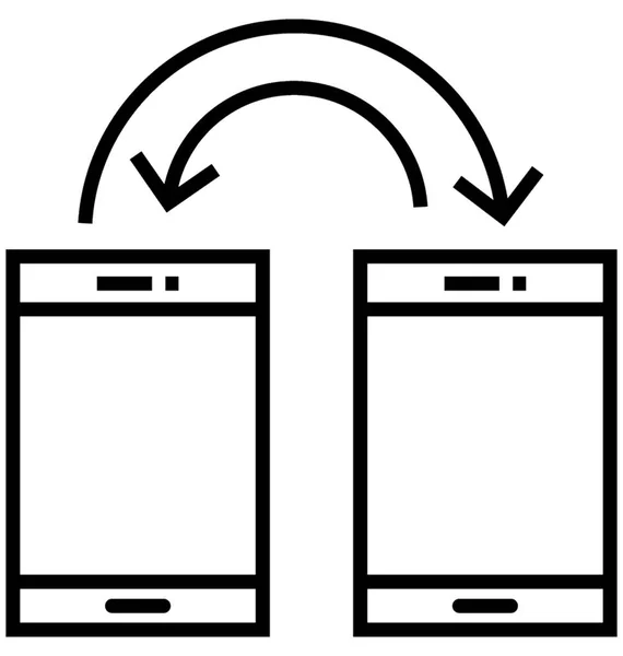 Gegevens Overdracht Vector Pictogram — Stockvector