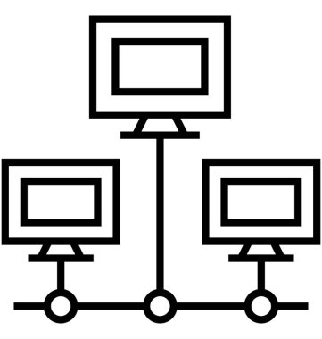 Rahatsız veritabanı vektör simgesi
