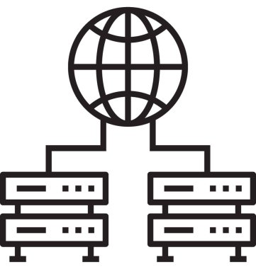 Etki alanı ileri vektör simgesi