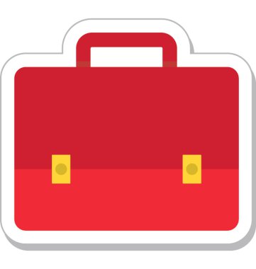 Kısa vaka vektör simgesi