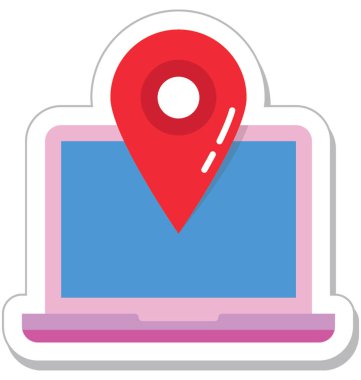 Yer düz vektör simgesi