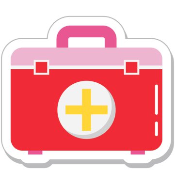 ilk yardım vektör simgesi