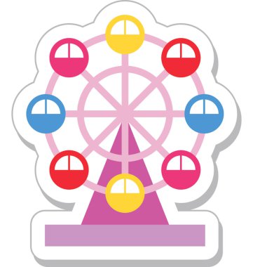 Adil binmek vektör simgesi