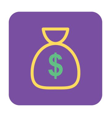 para çuval vektör simgesi