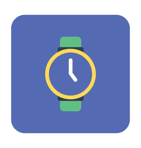 Wrist Watch Vector Icon — Stock Vector