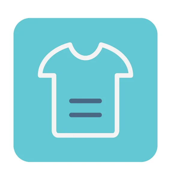 Camiseta Vector Icono — Archivo Imágenes Vectoriales