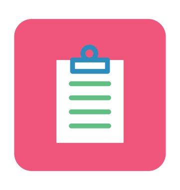 Pano düz vektör simgesi