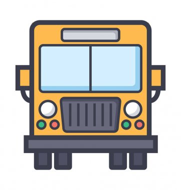 Kamyon kamyon illüstrasyon renkli