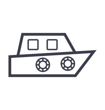 Vapur düzgün çizgi çizim