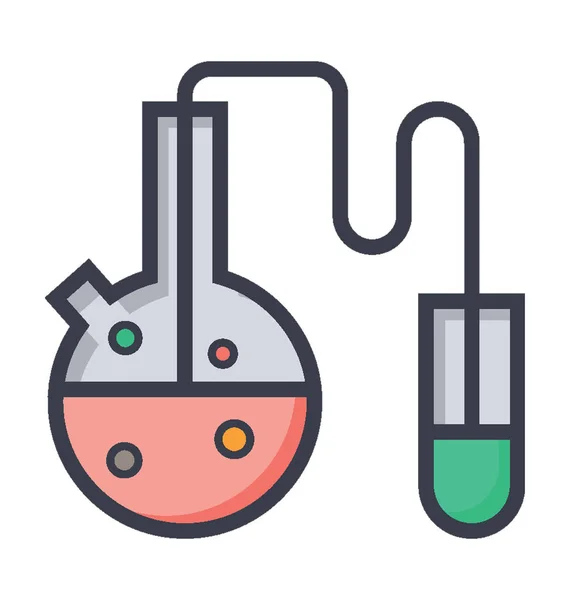 Ícone Vetor Experiência Laboratório —  Vetores de Stock