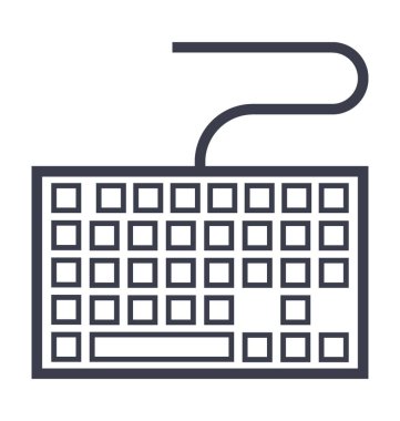 Anahtar kurulu vektör simgesi