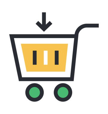 Taşıyıcı vektör simgesine ekle