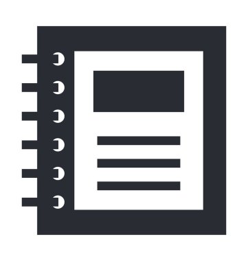 dizüstü bilgisayar düz vektör simgesi