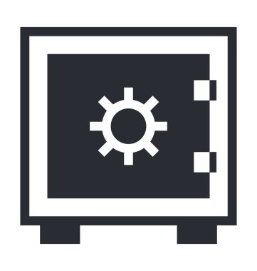 Soyunma düz vektör simgesi