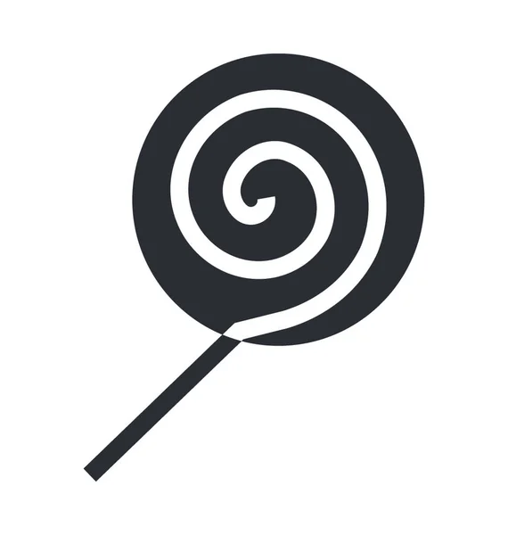 Lollipop Line Vector Icon — Stock Vector