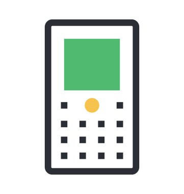 Telefon hattı vektör simgesi