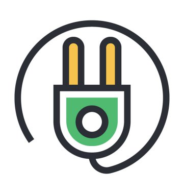 Flug Düz Vektör Simgesi