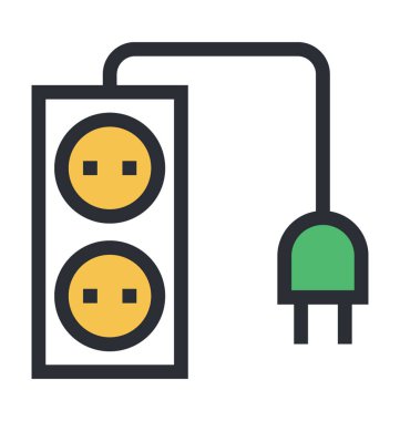 Uzantısı kurşun vektör simgesi