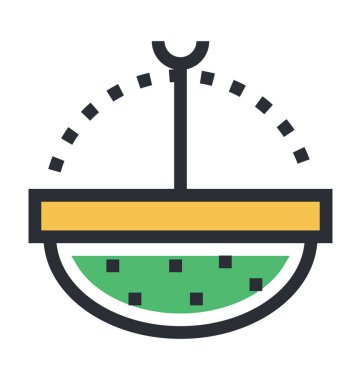 Güvenlik kamerası vektör simgesi