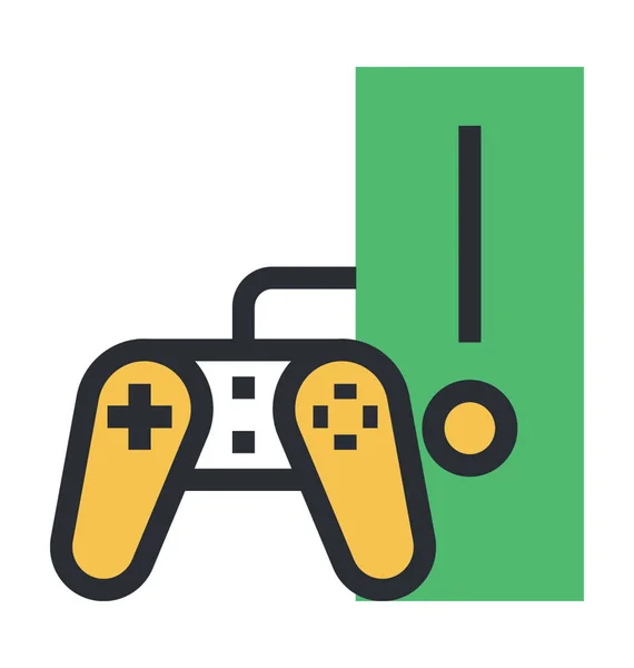 Play Station Vector Icono — Vector de stock