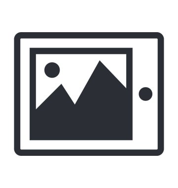 kamera hattı vektör simgesi